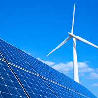 Solar Panel and Windmill