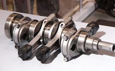 What is an engine crankshaft?
